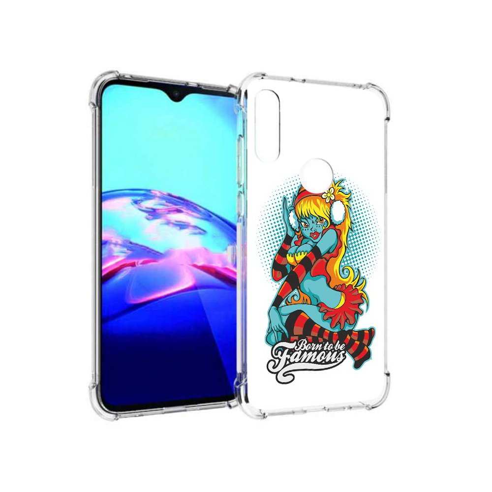 

Чехол MyPads Tocco для Motorola Moto E нарисованная девушка в наушниках (PT227064.345.498), Прозрачный, Tocco