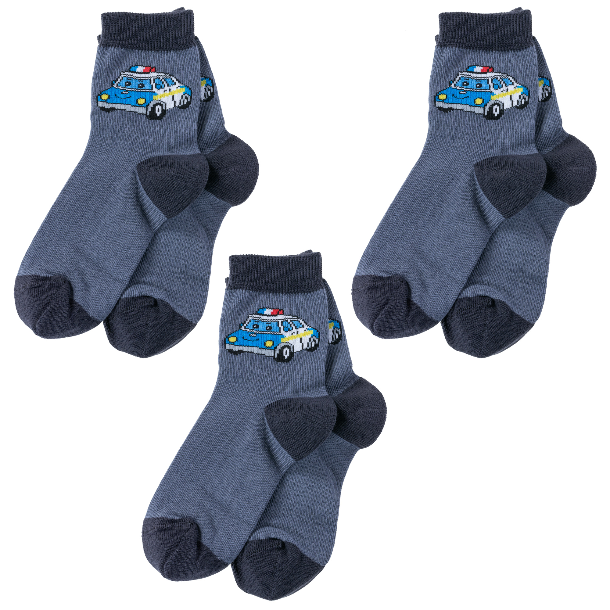 

Носки детские Носкофф 3-НД1 рис. 3309, серый, 16-18, 3-НД1