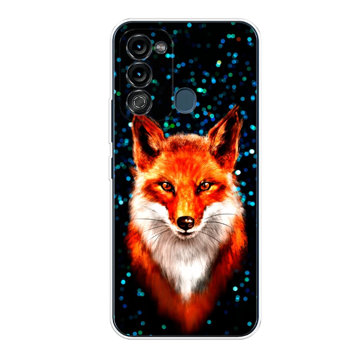 

Чехол Awog на Itel Vision 3 "Волшебная лиса", Разноцветный, 3200850-1