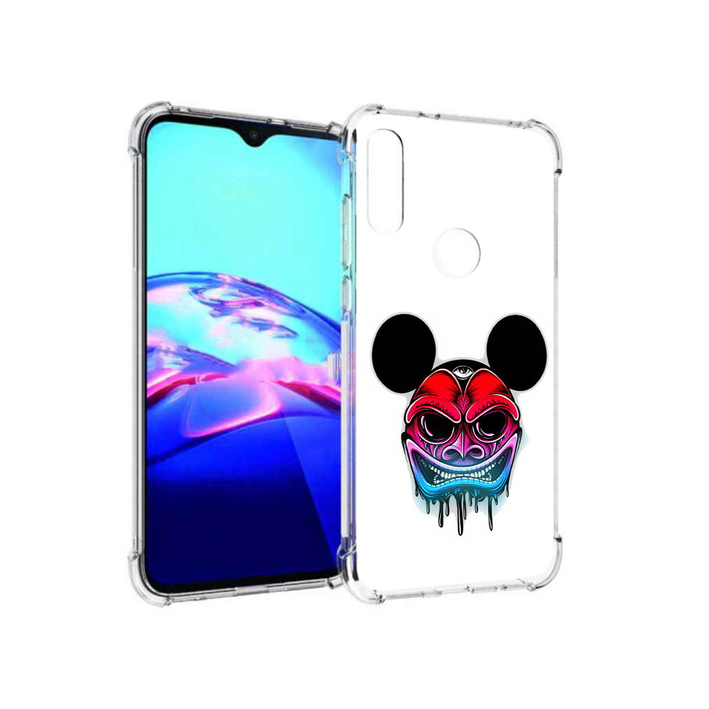 

Чехол MyPads Tocco для Motorola Moto E микки в маске (PT227064.345.473), Прозрачный, Tocco