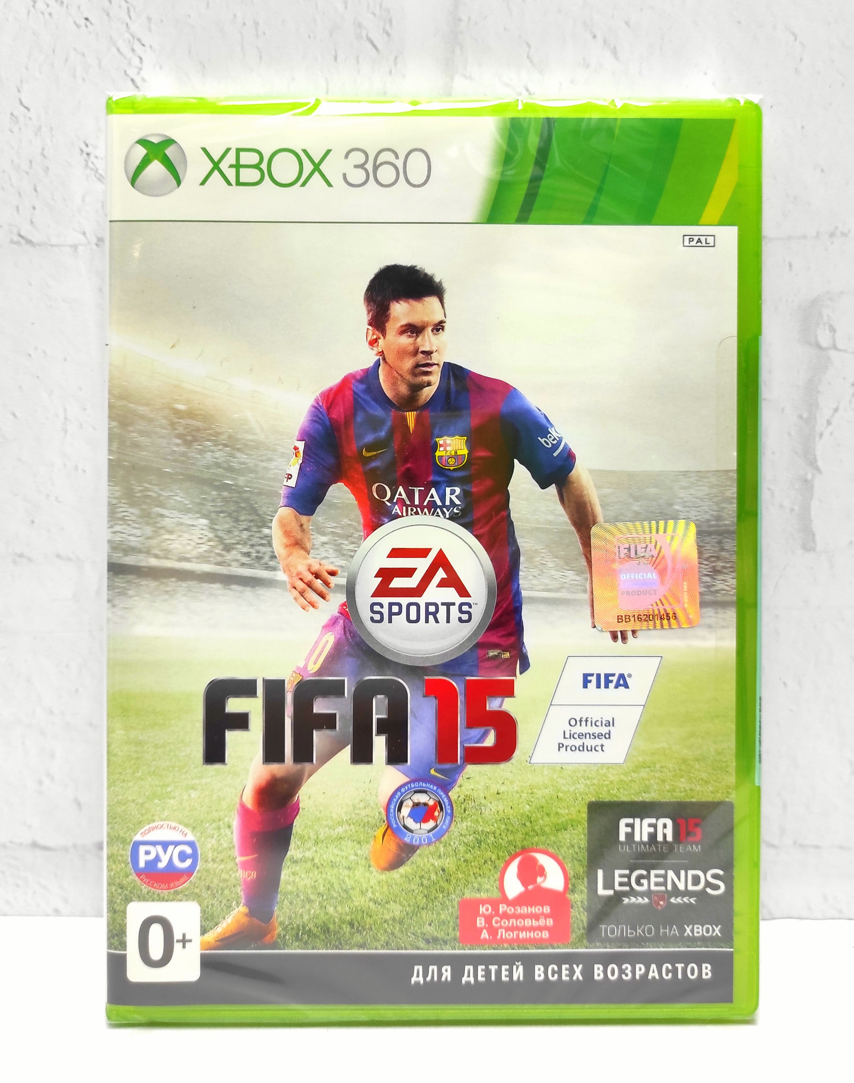 

Игра FIFA 15 Полностью на русском Xbox 360, FIFA 15 Полностью на русском