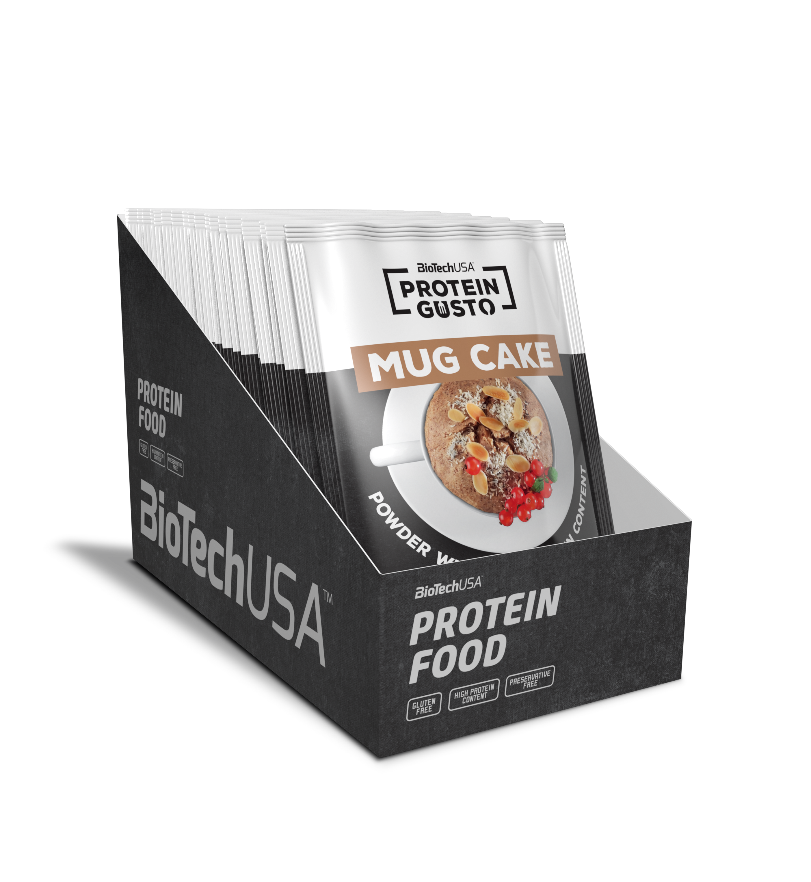 BioTechUSA Protein Gusto Mug cake 7*45 г ваниль