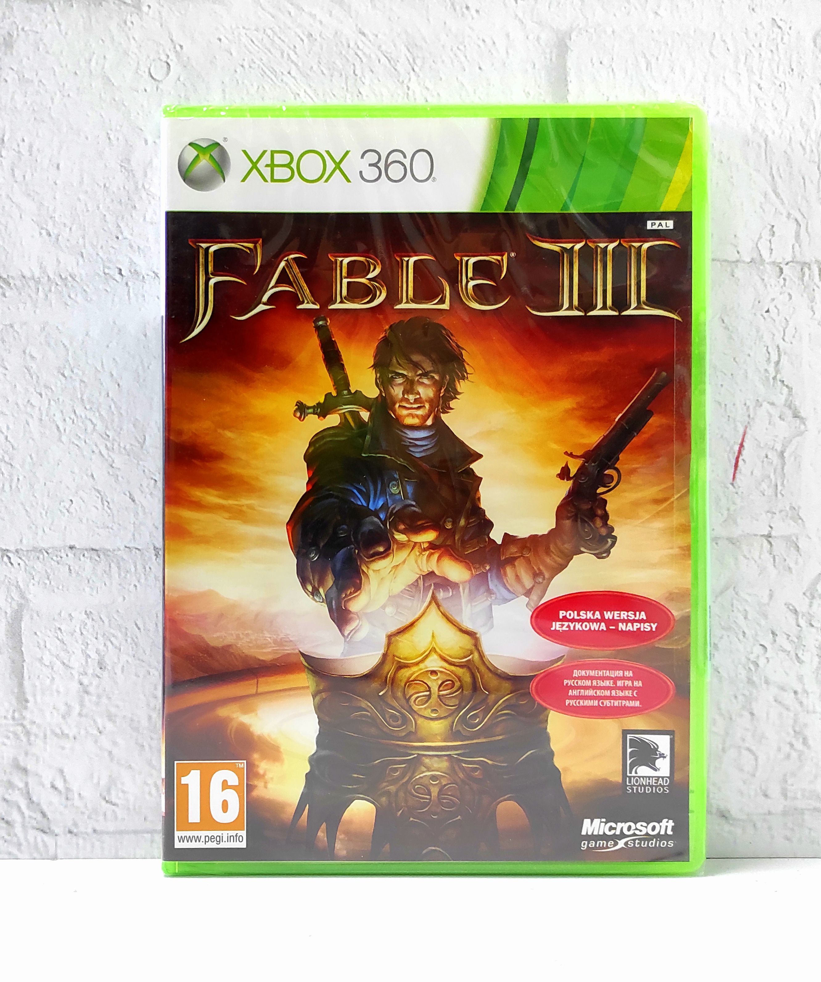 

Игра Fable 3 (III) Русские Субтитры Xbox 360, Fable 3 (III) Русские Субтитры