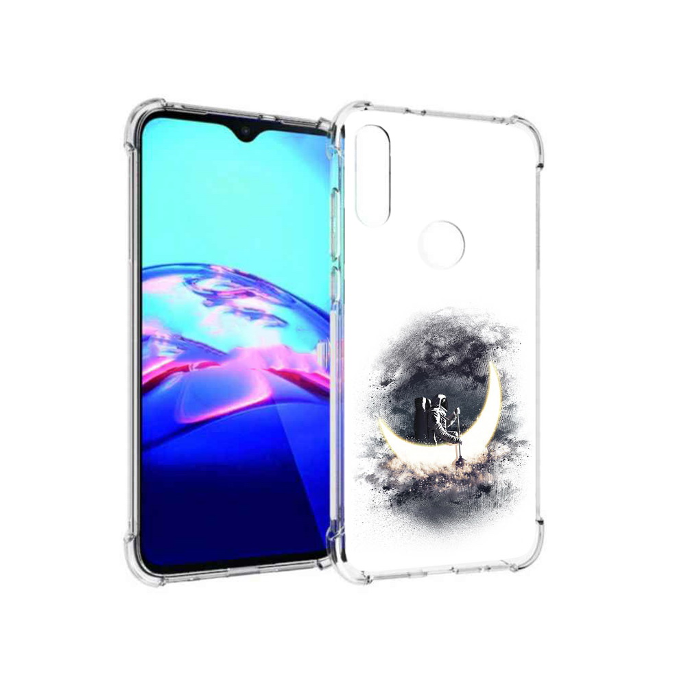 

Чехол MyPads Tocco для Motorola Moto E лунный путешественник (PT227064.345.448), Прозрачный, Tocco