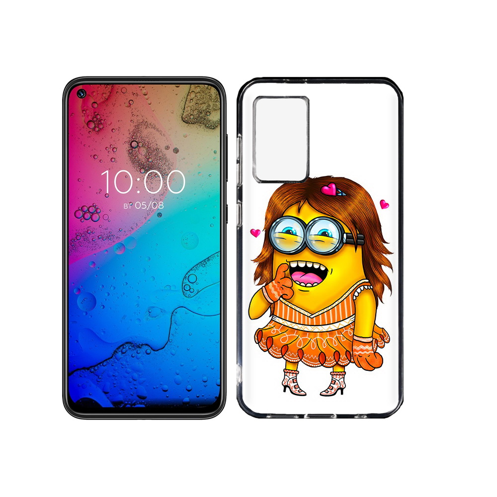 

Чехол MyPads Tocco для BQ Aurora Миньон девочка, Прозрачный, Tocco