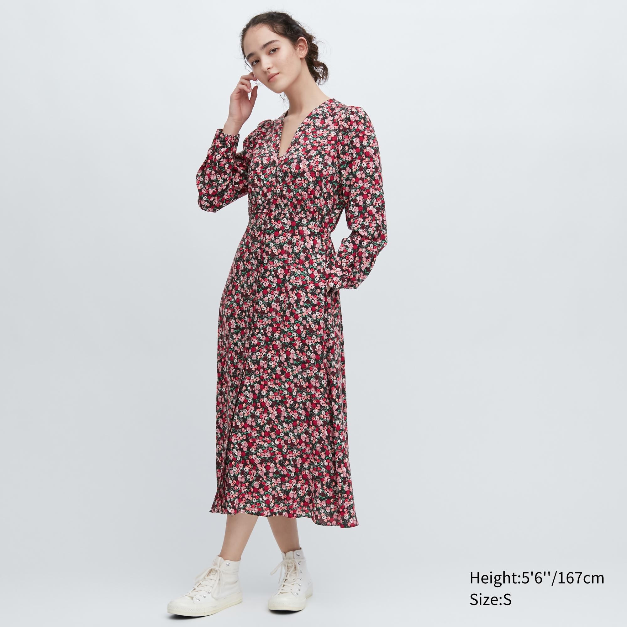 

Платье женское UNIQLO 458108COL12 розовое S (доставка из-за рубежа), Розовый, 458108COL12