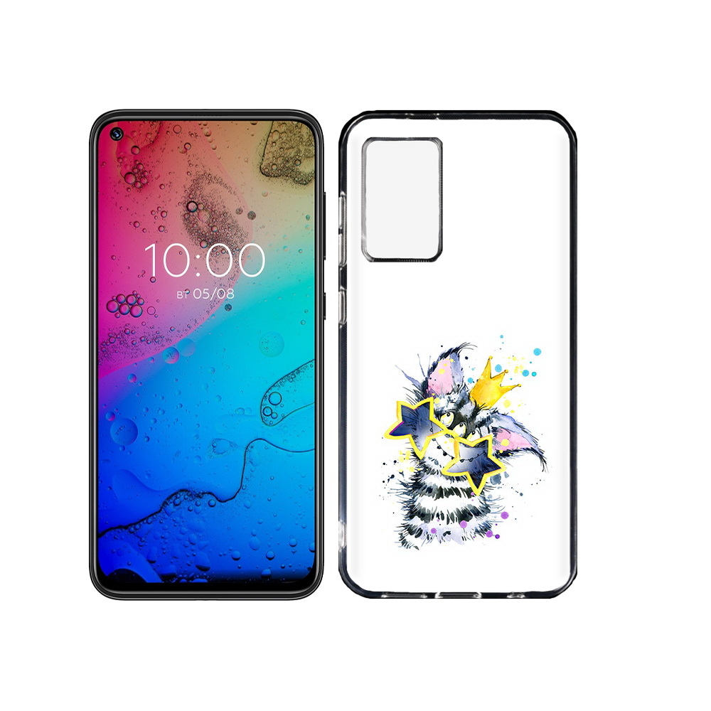 

Чехол MyPads Tocco для BQ Aurora Мартовский Нуся, Прозрачный, Tocco