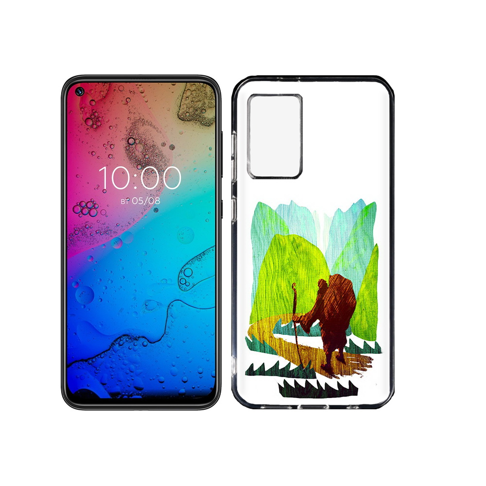 

Чехол MyPads Tocco для BQ Aurora Лесная тропа, Прозрачный, Tocco
