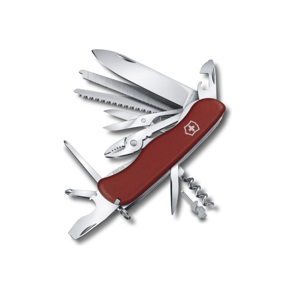 

Нож Victorinox WorkChamp 111 мм, 21 функция, красный 0.8564