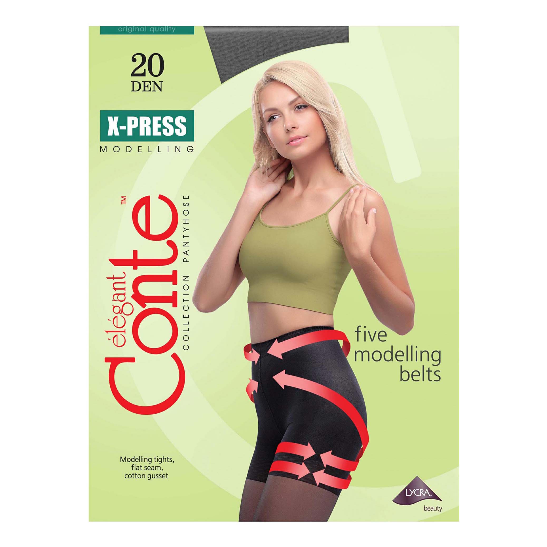 

Колготки женские Conte черные 2