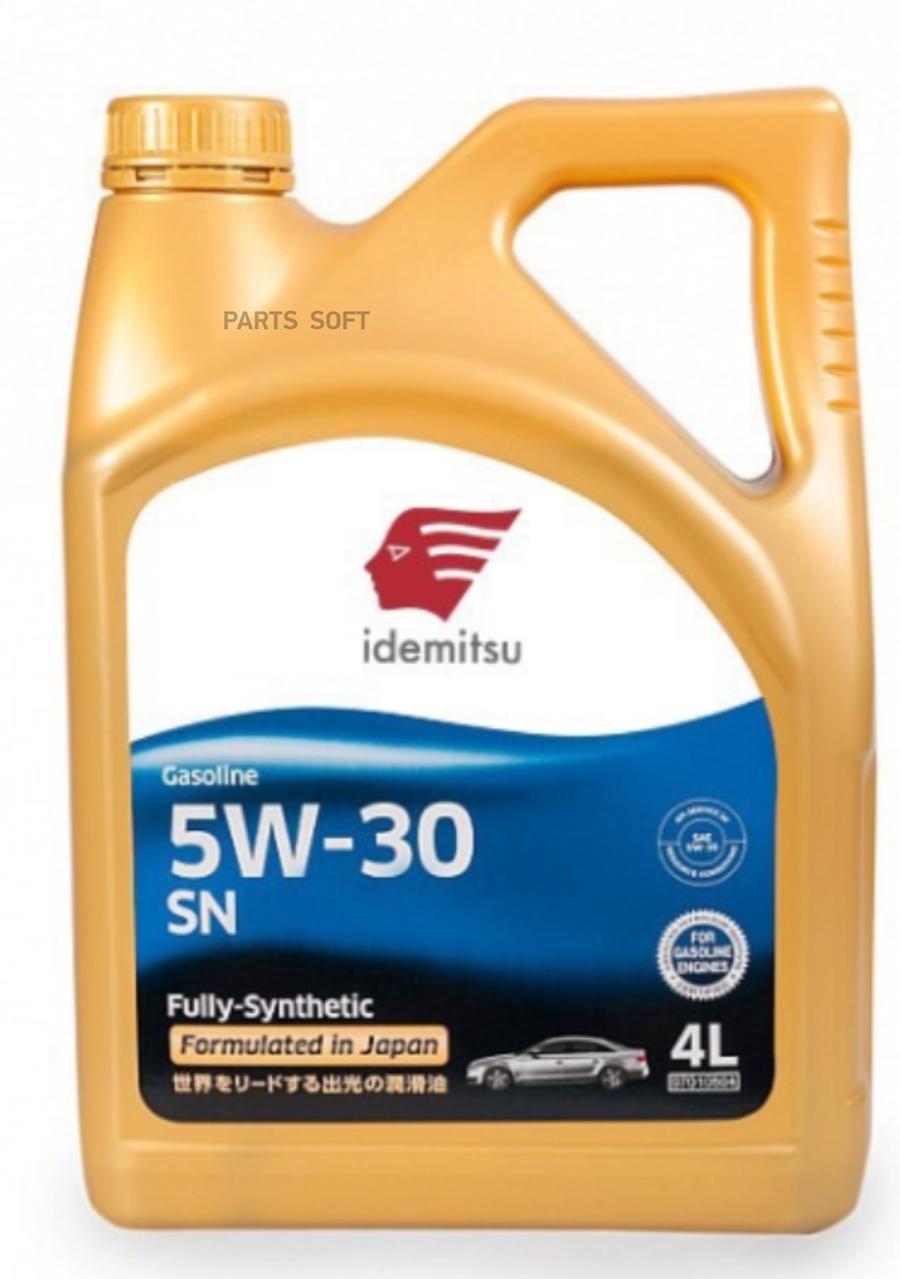

Моторное масло Idemitsu синтетическое fully-synthetic sn/gf-5 5w30 4л
