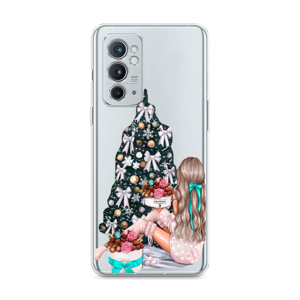 

Чехол на OnePlus 9RT "New Year", Зеленый;бежевый;голубой, 152050-5