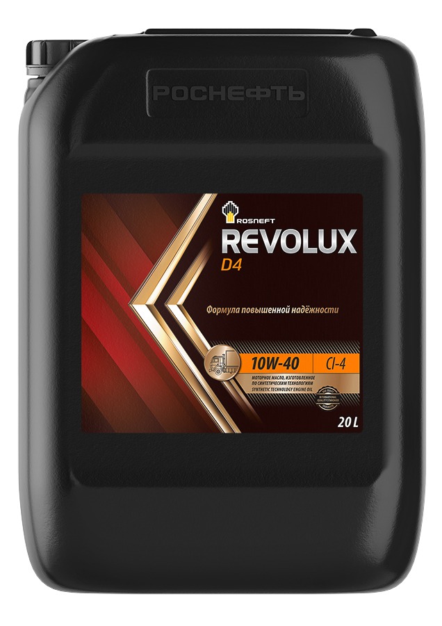 Роснефть Моторное масло 10w40 синт. Revolux D4 (20л) (Роснефть)