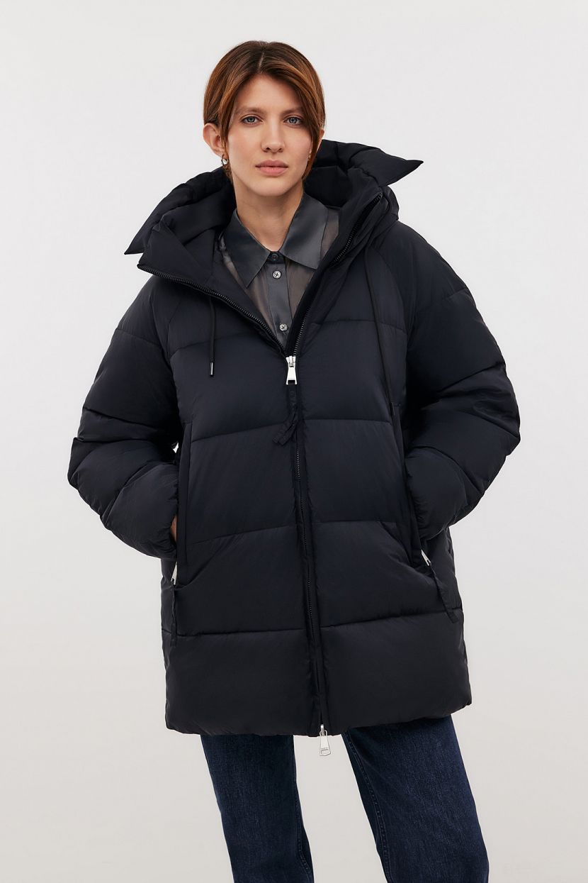

Куртка женская Baon B0424512 черная 2XL, Черный, B0424512