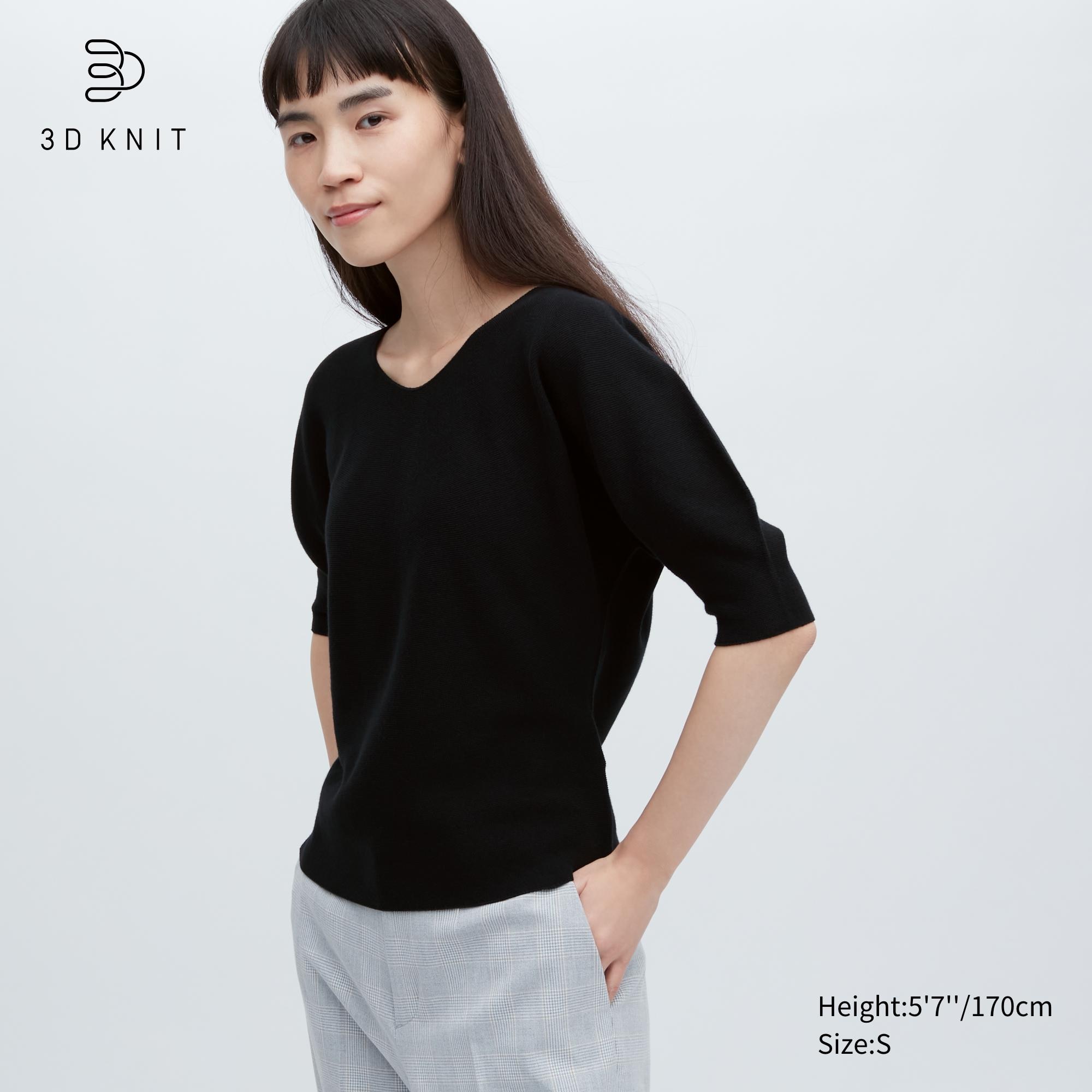 

Джемпер женский UNIQLO 454770COL09 черный 2XL (доставка из-за рубежа), 454770COL09