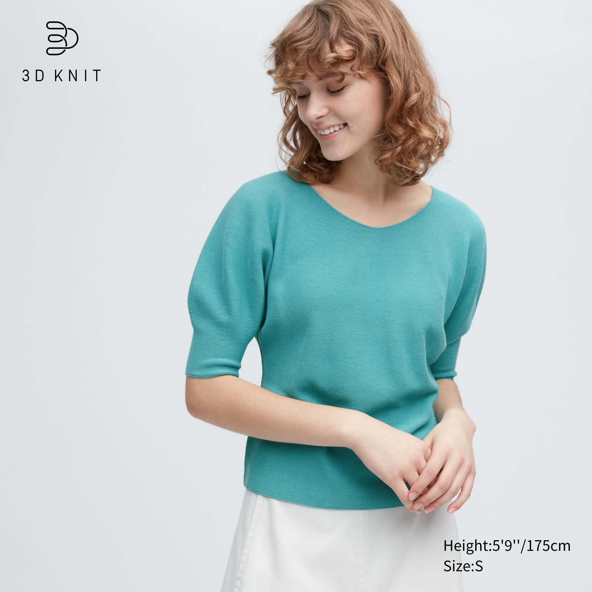 

Футболка женская UNIQLO 454770COL63 синяя XL, Синий, 454770COL63