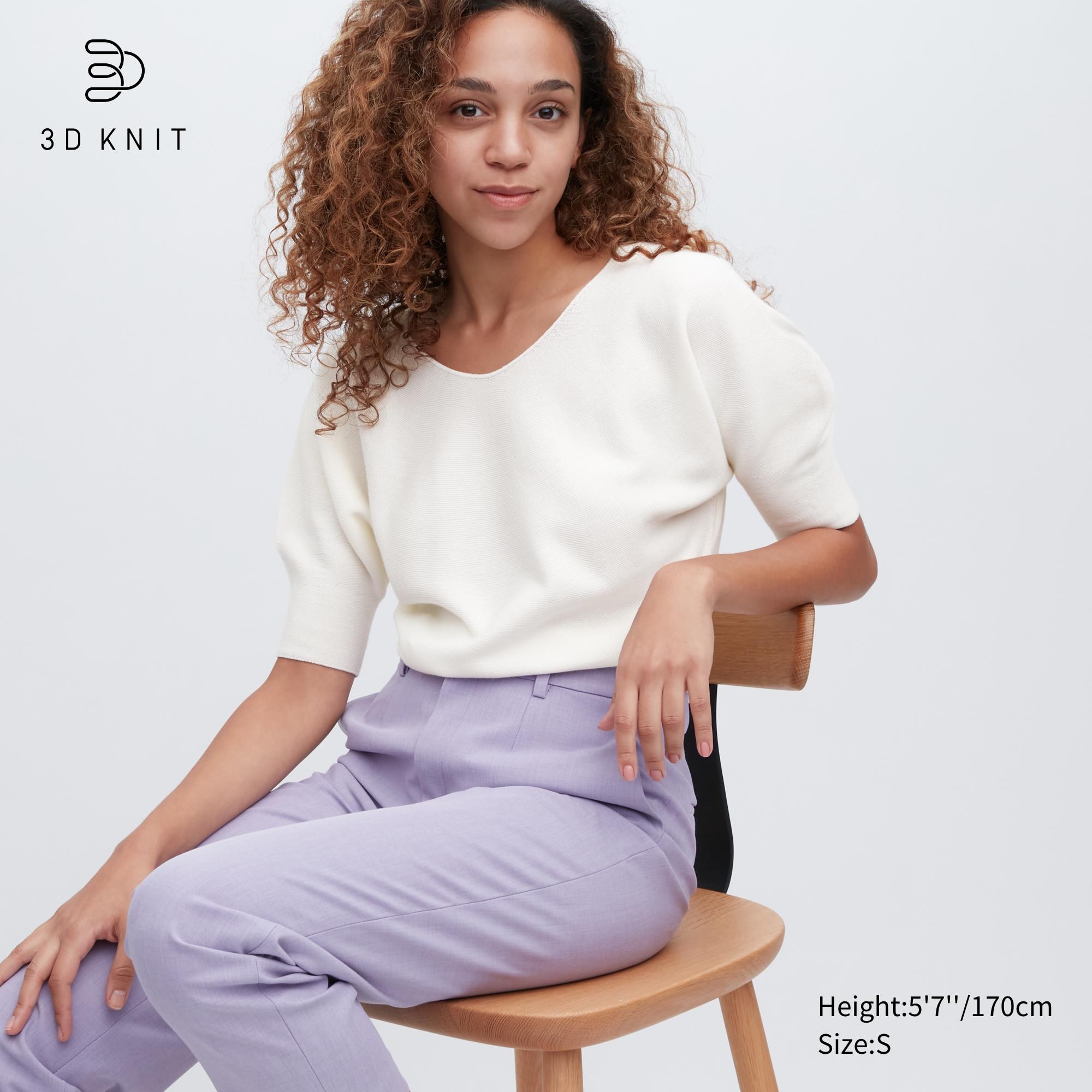 

Футболка женская UNIQLO 454770COL01 белая XS, 454770COL01