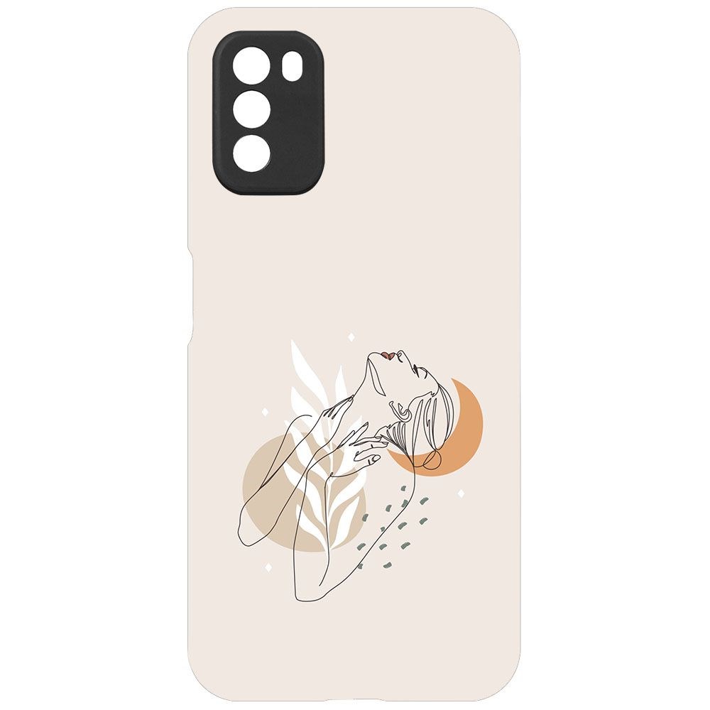 

Чехол-накладка Krutoff Soft Case Женственность для Xiaomi Poco M3 черный
