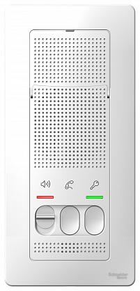 Домофон (переговорное устройство) BLANCA настенный монтаж 4,5В белый BLNDA000011 Schneider