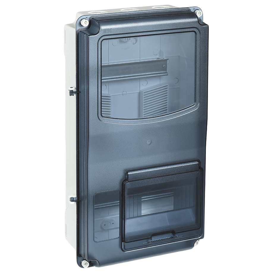

Корпус ЩУРн-П 3/12 Krepta 3 IP66 PC пластик. IEK MSP3-N-12-66-L, Серый