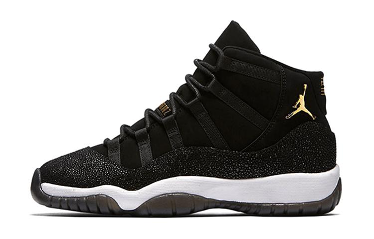 

Кроссовки унисекс Jordan Air Jordan 11 Retro Heiress Black GS черные 38.5 EU, Черный, Air Jordan 11 Retro Heiress Black GS