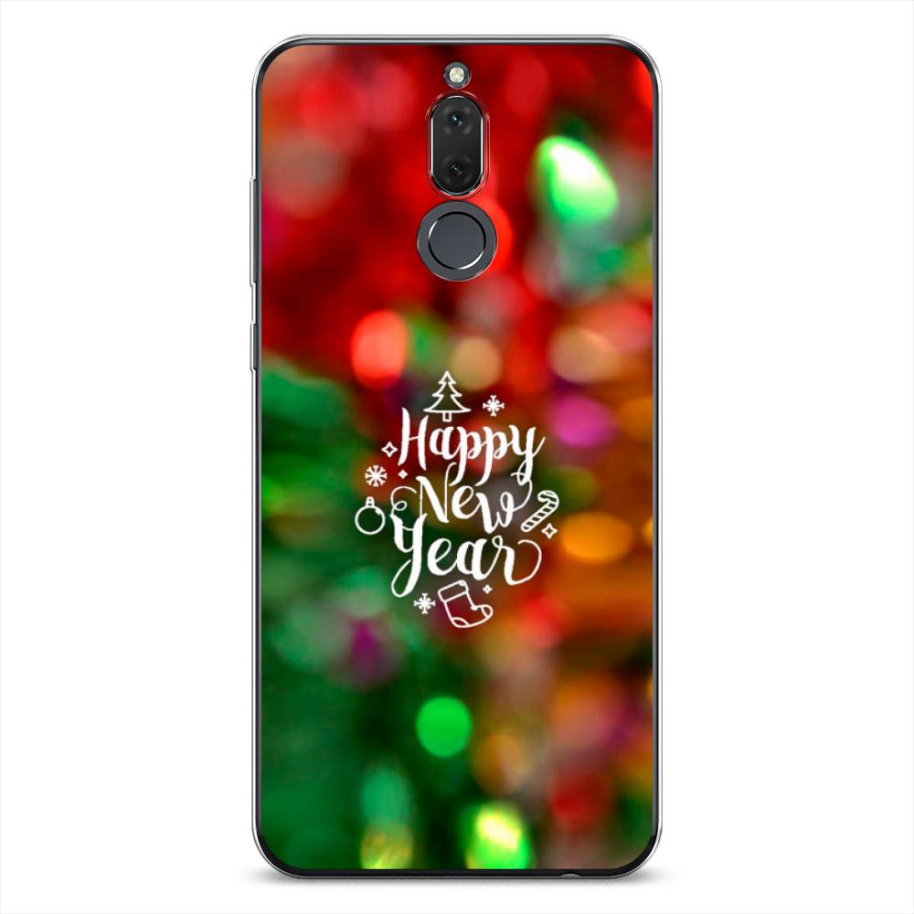 

Чехол на Huawei Nova 2i "Новый Год на елке", Зеленый;красный;желтый, 64150-5