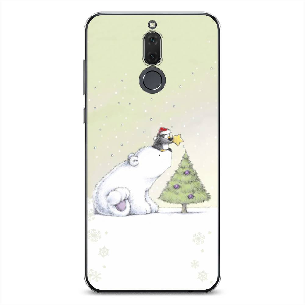 

Чехол на Huawei Nova 2i "Украшение елки", Белый;бежевый, 64150-5