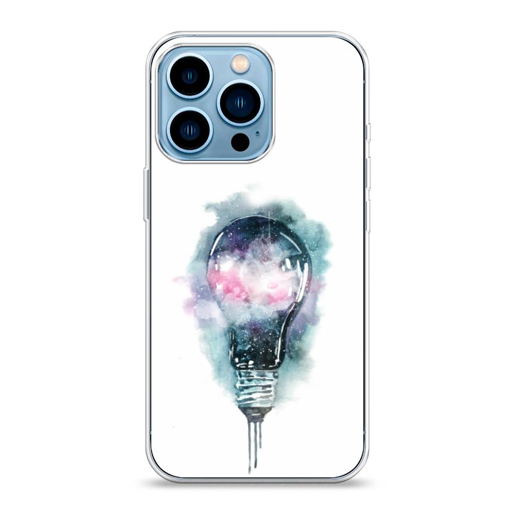 

Чехол для Apple iPhone 13 Pro "Волшебная лампа", Белый;серый, 14350-4