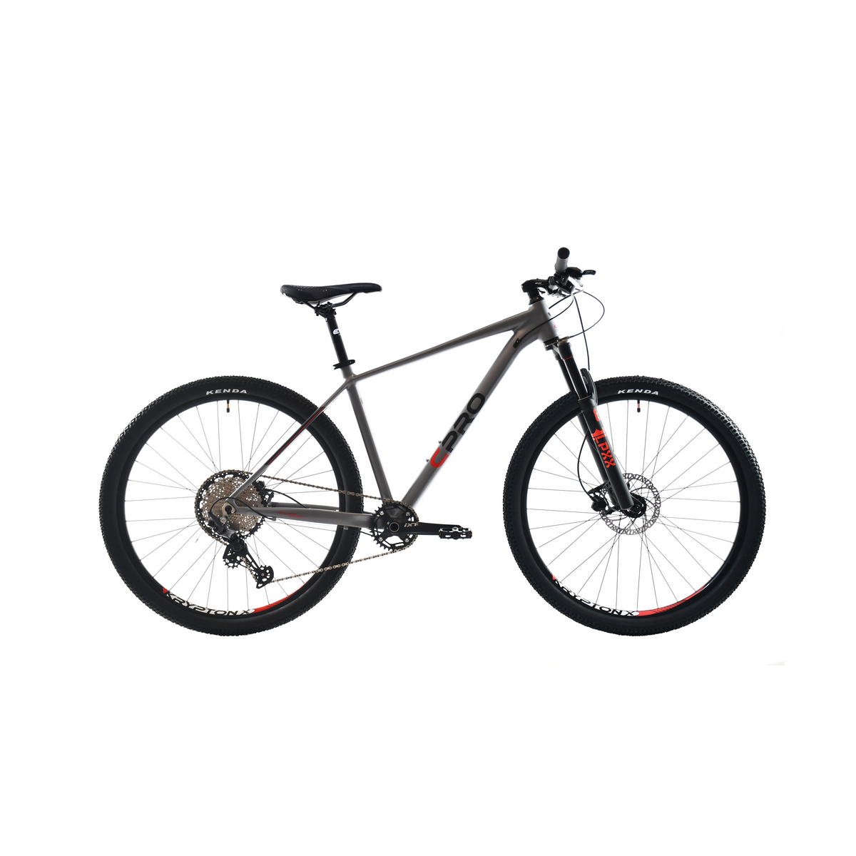 Велосипед CAPRIOLO MTB AL PHA 9.7 29'' 1 X 12, ALU 17'' серый 2024
