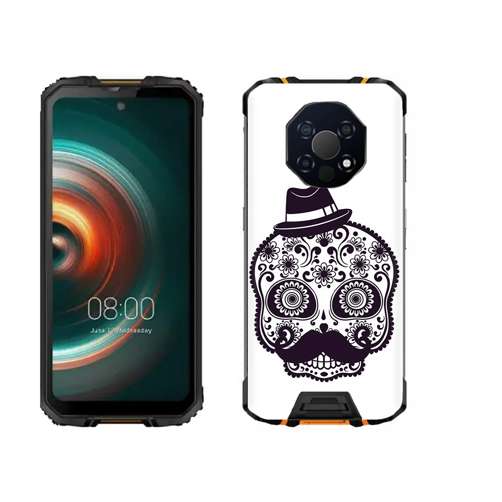 

Чехол MyPads Tocco для Oukitel WP13 разрисованный скелет, Прозрачный, Tocco