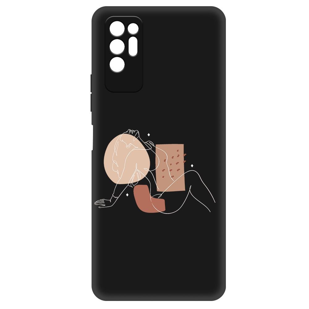 фото Чехол-накладка krutoff soft case чувственность для tecno pova 2 черный