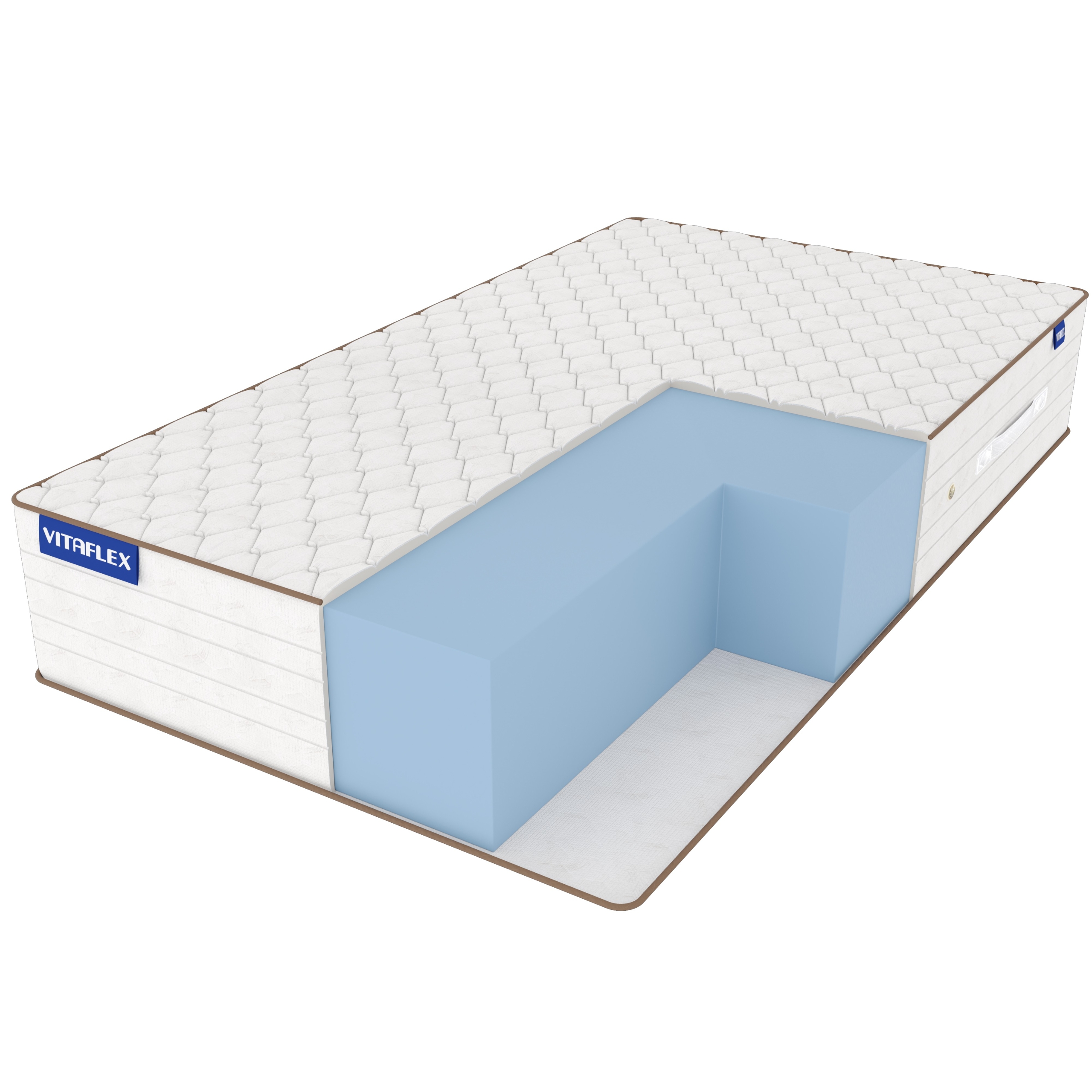 

Матрас Vitaflex Mix Foam 30 110х195, Белый, Foam 30