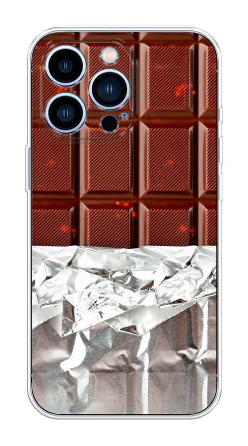 

Чехол на Apple iPhone 13 Pro "Шоколад в обертке", Коричневый, 14350-6
