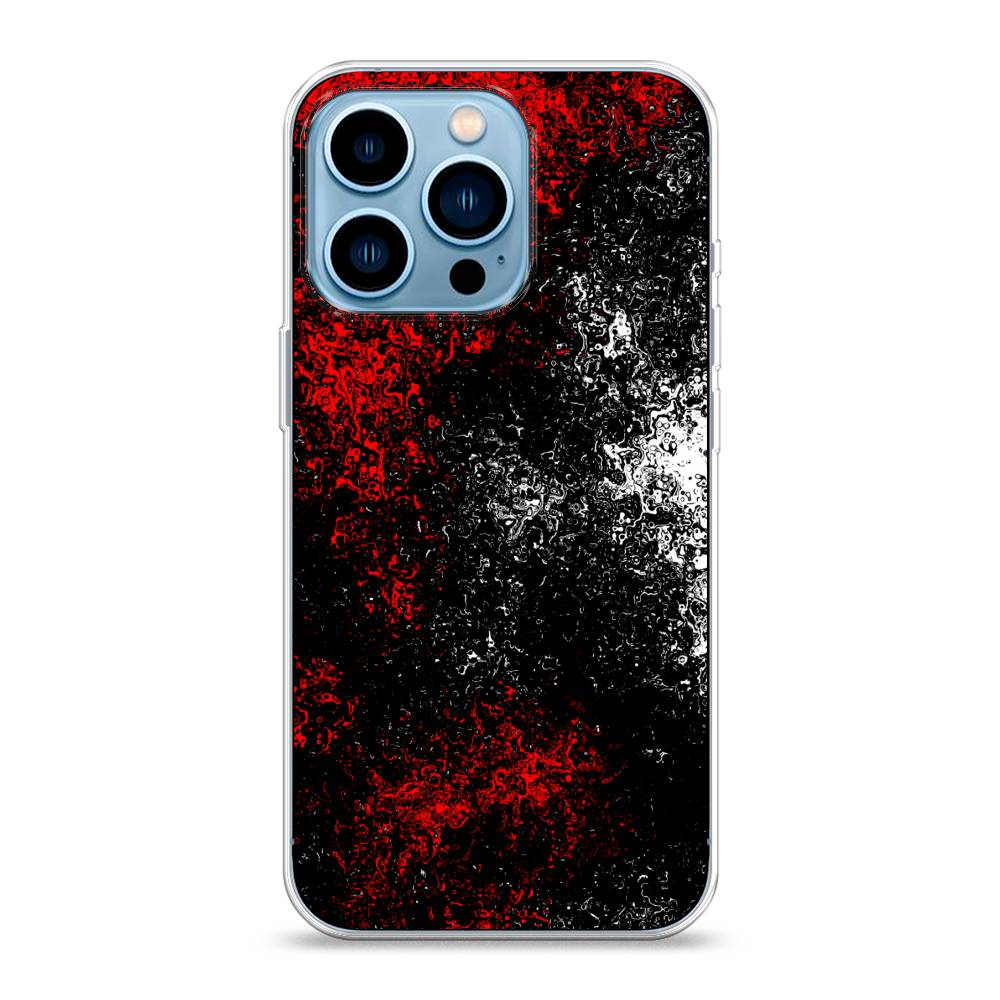 

Чехол для Apple iPhone 13 Pro "Монотипия", Красный;черный;белый, 14350-3