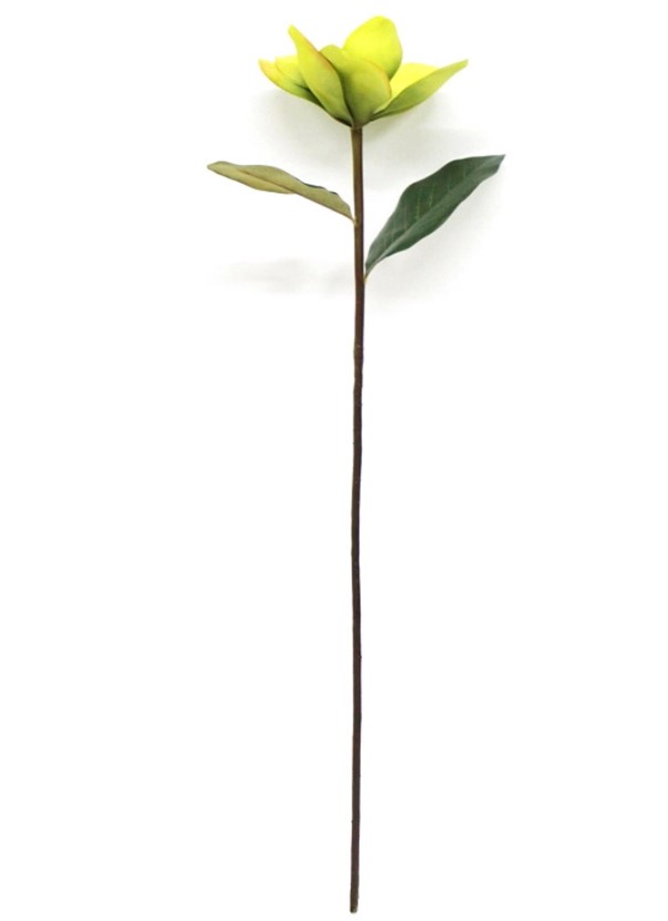 Искусственный цветок Конэко-О Магнолия зеленый 65 см