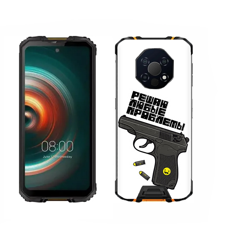 

Чехол MyPads Tocco для Oukitel WP13 пистолет против проблем, Прозрачный, Tocco