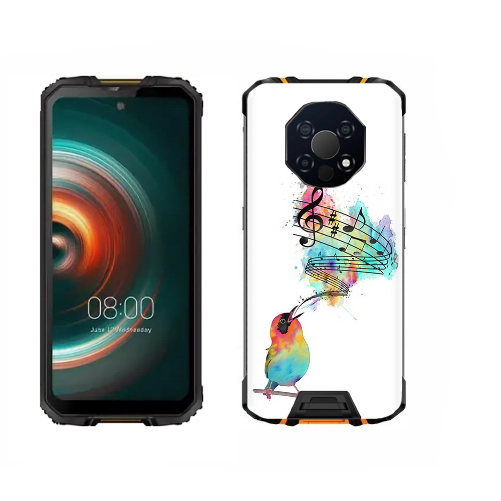 

Чехол MyPads Tocco для Oukitel WP13 певчая птичка, Прозрачный, Tocco