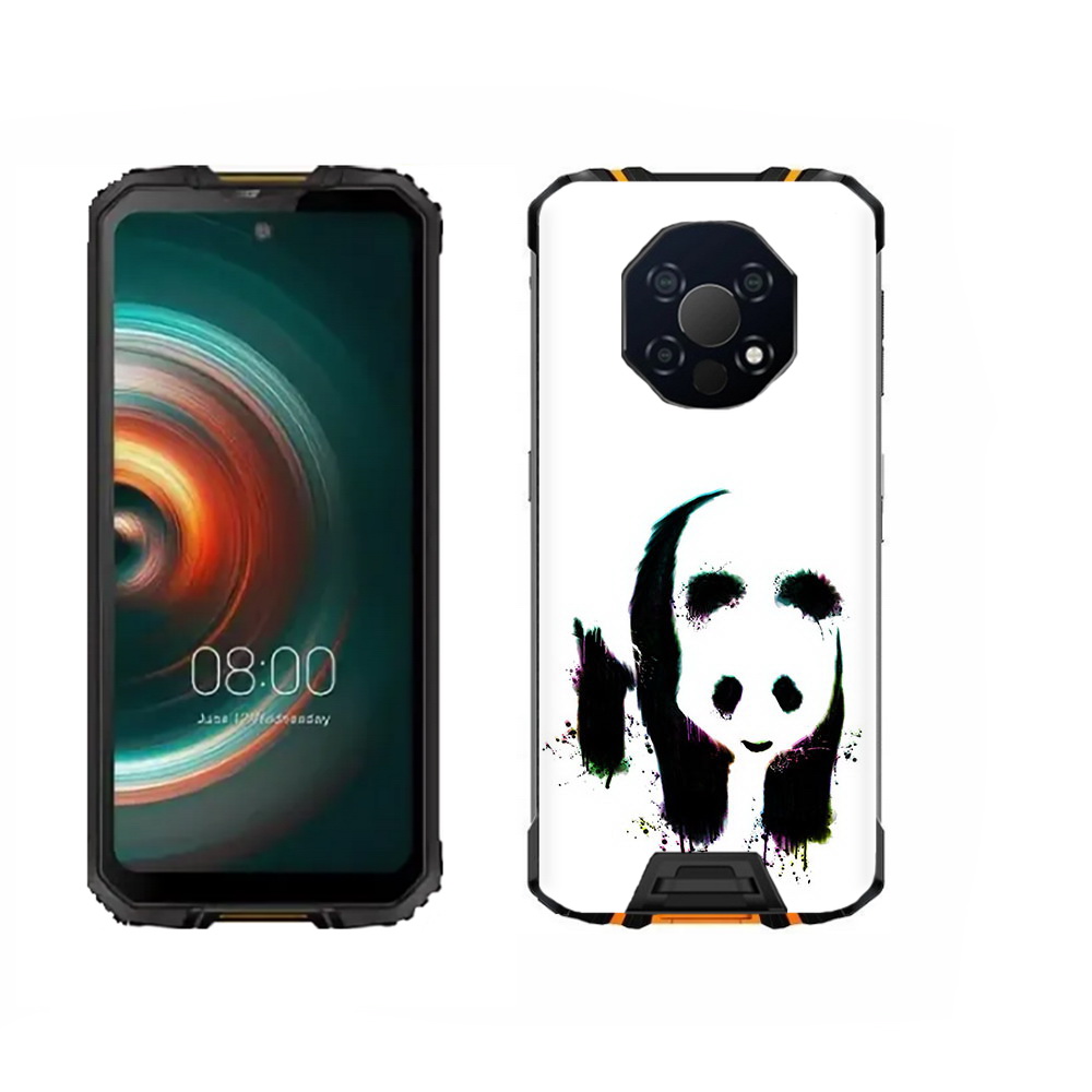 

Чехол MyPads Tocco для Oukitel WP13 панда в акварели, Прозрачный, Tocco