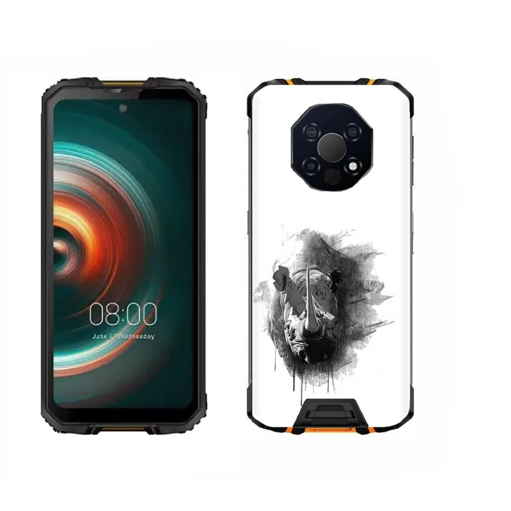 

Чехол MyPads Tocco для Oukitel WP13 носорог, Прозрачный, Tocco