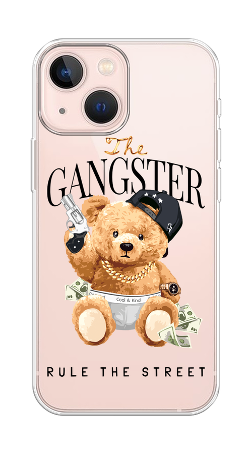 

Чехол на Apple iPhone 13 mini "The Gangster", Бежевый;серый;черный, 14150-6