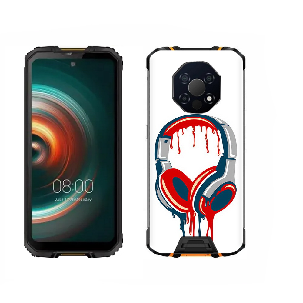 

Чехол MyPads Tocco для Oukitel WP13 не делай громко, Прозрачный, Tocco
