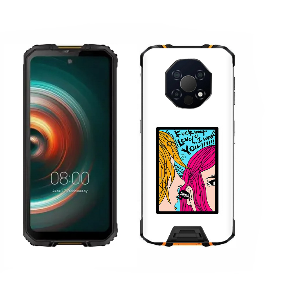 

Чехол MyPads Tocco для Oukitel WP13 Выпьем, Прозрачный, Tocco