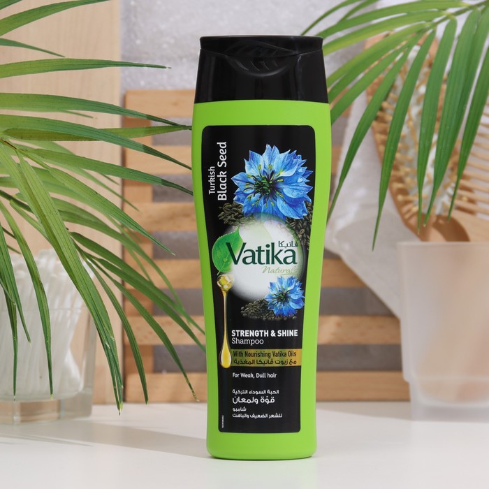 фото Шампунь для волос dabur vatika black seed сила и блеск, 200 мл