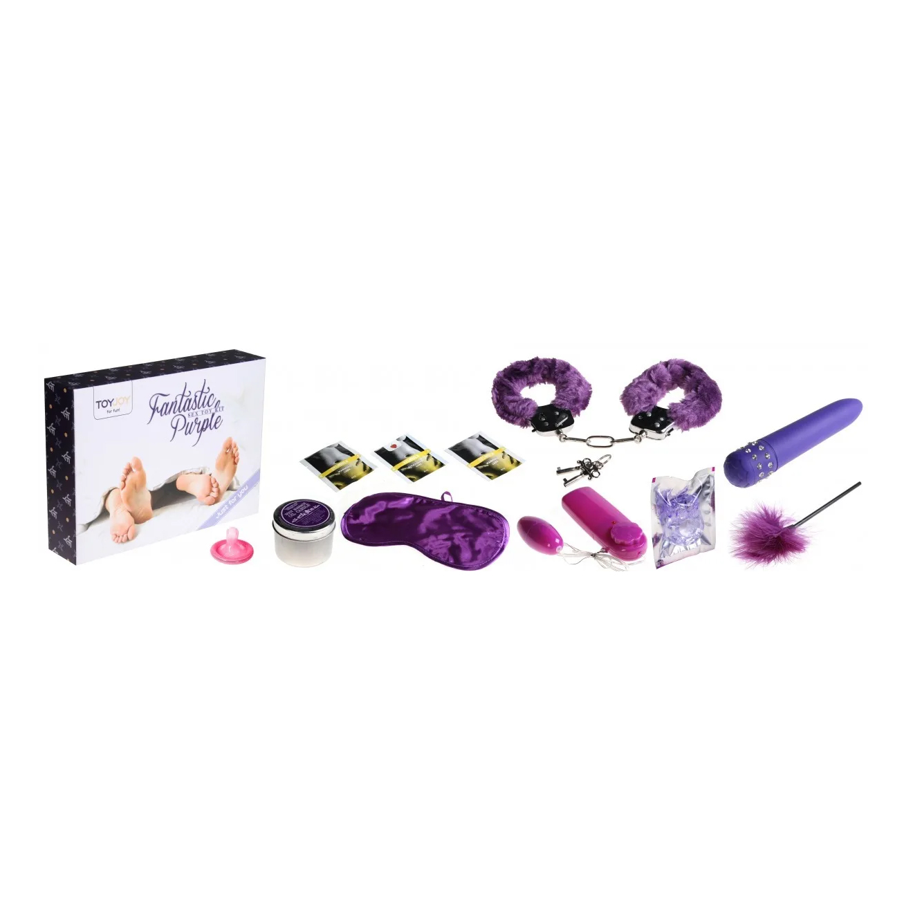 Эротический набор FANTASTIC PURPLE SEX TOY KIT