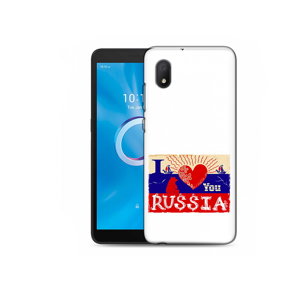 

Чехол MyPads Tocco для Alcatel 1B 5002H Люблю Россию (PT227135.663.112), Tocco
