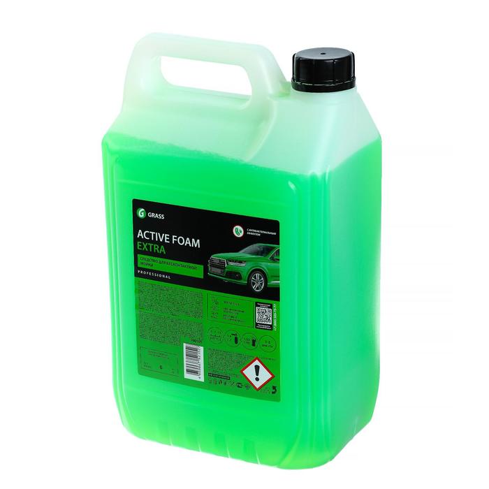 

Шампунь для бесконтактной мойки Grass Extra, с антикоррозионными добавками, 5 л (1