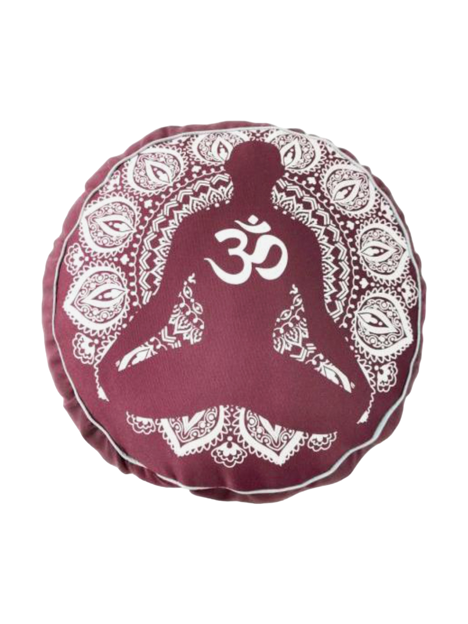

Подушка для йоги BODHI Dream Om 30x30x15 см бордовый, Красный, Dream Om