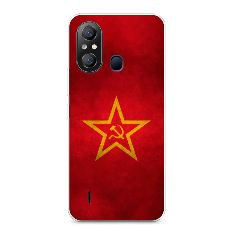 

Чехол Awog на Itel A49 "Красное знамя", Разноцветный, 3200750-10