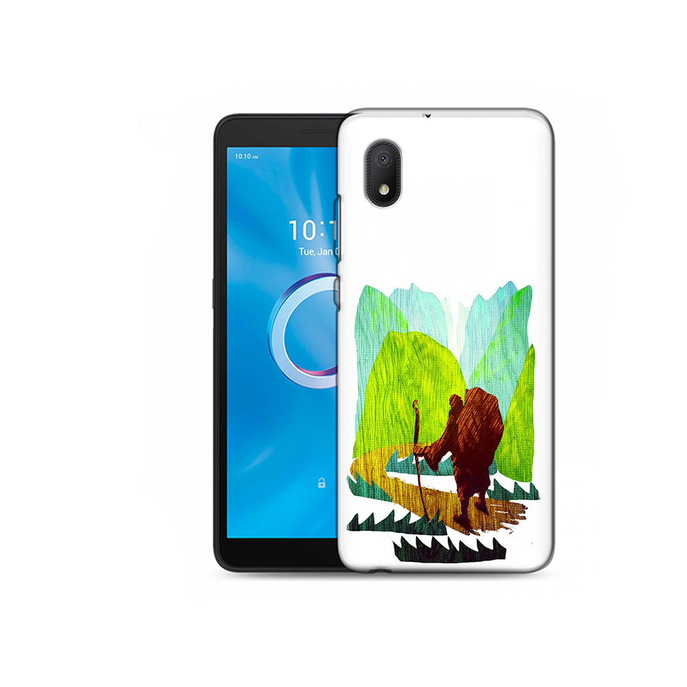 

Чехол MyPads Tocco для Alcatel 1B 5002H Лесная тропа (PT227135.663.106), Tocco