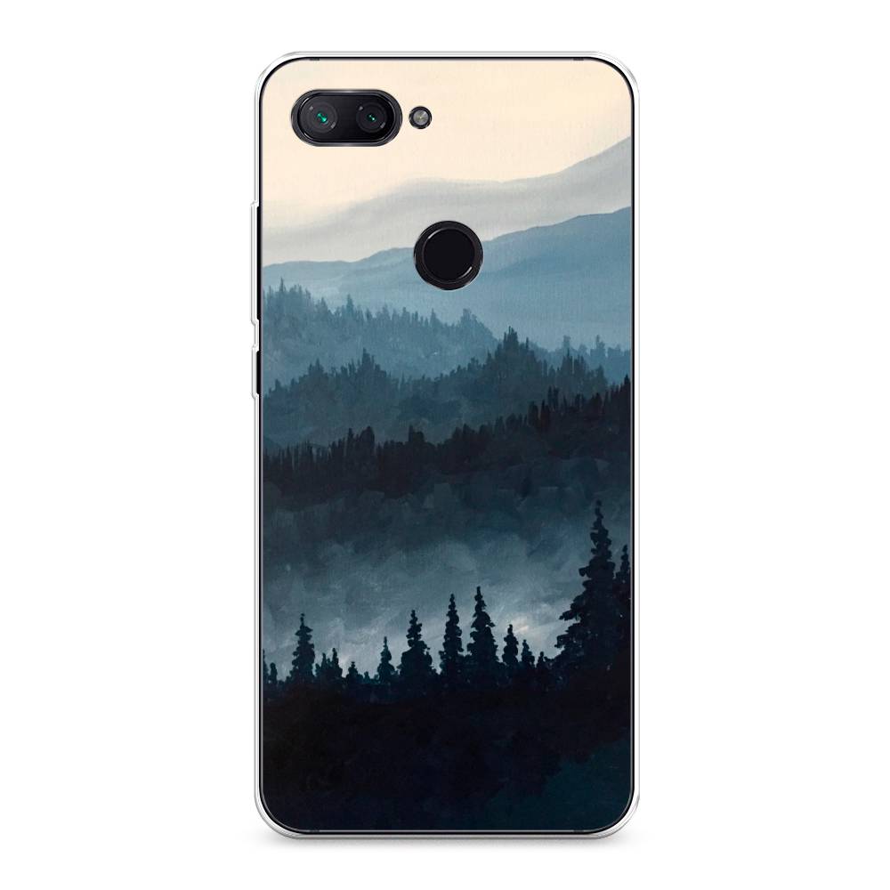 

Чехол Awog на Xiaomi Mi 8 Lite "Туманные горы", Разноцветный, 34550-4